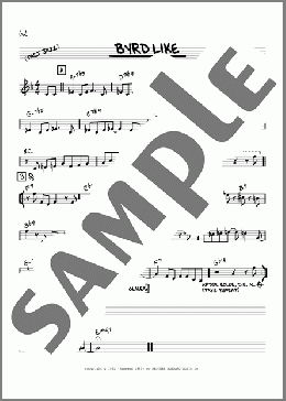 Byrd Like [Reharmonized version] (arr. Jack Grassel)(Freddie Hubbard) 楽譜 その他 ダウンロード