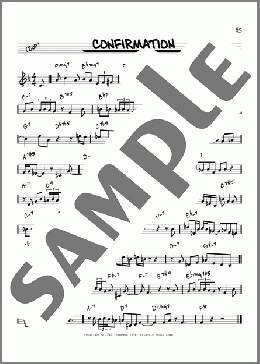 Confirmation [Reharmonized version] (arr. Jack Grassel)(Charlie Parker) 楽譜 その他 ダウンロード