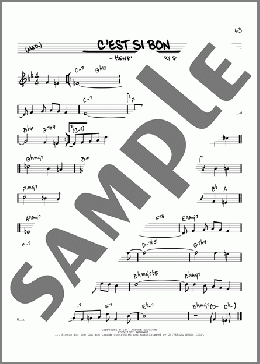 C'est Si Bon [Reharmonized version] (arr. Jack Grassel)(Eartha Kitt) 楽譜 その他 ダウンロード
