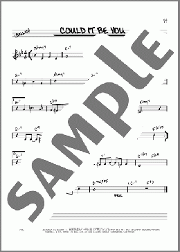 Could It Be You [Reharmonized version] (arr. Jack Grassel)(Cole Porter) 楽譜 その他 ダウンロード