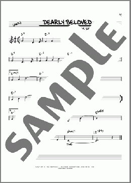 Dearly Beloved [Reharmonized version] (arr. Jack Grassel)(Jerome Kern/Johnny Mercer) 楽譜 その他 ダウンロード
