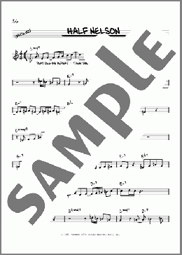 Half Nelson [Reharmonized version] (arr. Jack Grassel)(Miles Davis) 楽譜 その他 ダウンロード