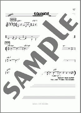 Equinox [Reharmonized version] (arr. Jack Grassel)(John Coltrane) 楽譜 その他 ダウンロード