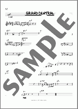Grand Central [Reharmonized version] (arr. Jack Grassel)(John Coltrane) 楽譜 その他 ダウンロード