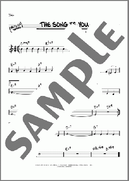 The Song Is You [Reharmonized version] (arr. Jack Grassel)(Jerome Kern/Oscar Hammerstein II) 楽譜 その他 ダウンロード