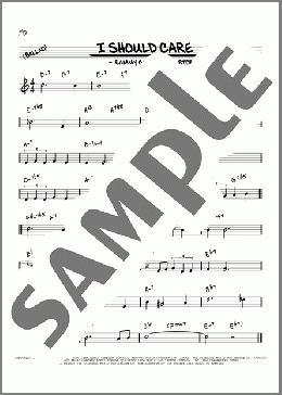 I Should Care [Reharmonized version] (arr. Jack Grassel)(Sammy Cahn/Paul Weston/Axel Stordahl) 楽譜 その他 ダウンロード