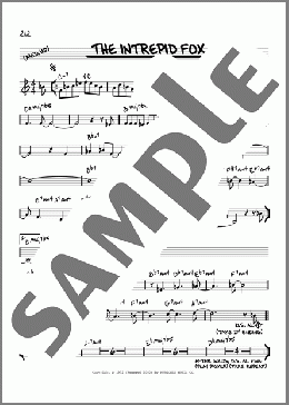 The Intrepid Fox [Reharmonized version] (arr. Jack Grassel)(Freddie Hubbard) 楽譜 その他 ダウンロード