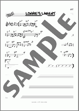 Lonnie's Lament [Reharmonized version] (arr. Jack Grassel)(John Coltrane) 楽譜 その他 ダウンロード