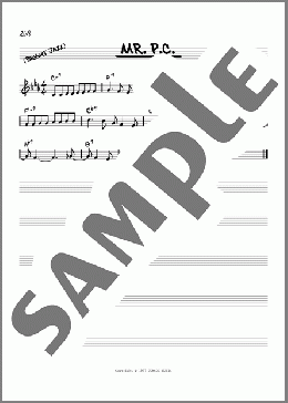 Mr. P.C. [Reharmonized version] (arr. Jack Grassel)(John Coltrane) 楽譜 その他 ダウンロード