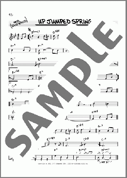 Up Jumped Spring [Reharmonized version] (arr. Jack Grassel)(Freddie Hubbard) 楽譜 その他 ダウンロード