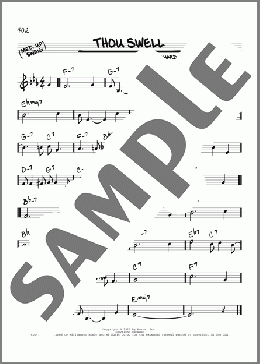 Thou Swell [Reharmonized version] (arr. Jack Grassel)(Lorenz Hart/Rodgers & Hart/Richard Rodgers) 楽譜 その他 ダウンロード