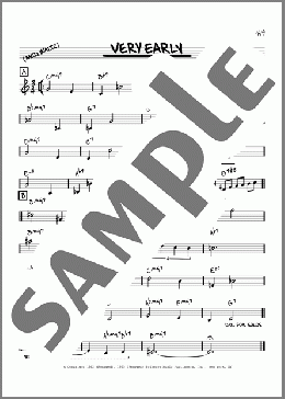 Very Early [Reharmonized version] (arr. Jack Grassel)(Bill Evans) 楽譜 その他 ダウンロード