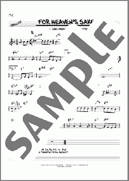For Heaven's Sake [Reharmonized version] (arr. Jack Grassel)(Claude Thornhill) 楽譜 その他 ダウンロード
