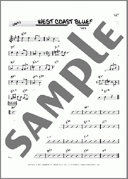 West Coast Blues [Reharmonized version] (arr. Jack Grassel)(Wes Montgomery) 楽譜 その他 ダウンロード
