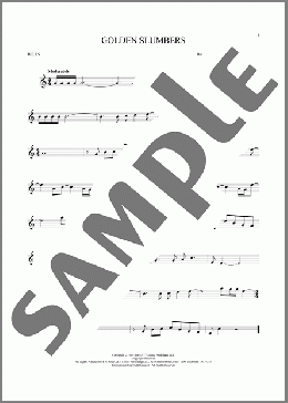 Golden Slumbers(The Beatles) 楽譜 その他 ダウンロード