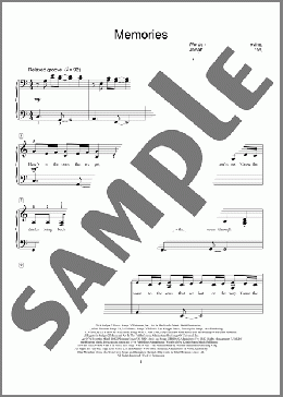 Memories (arr. Mona Rejino)(Maroon 5) 楽譜 ピアノ（ソロ） ダウンロード
