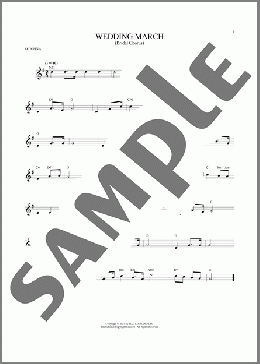 Wedding March (Bridal Chorus) (arr. Cris Gale)(Richard Wagner) 楽譜 その他 ダウンロード