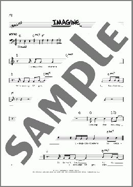 Imagine(John Lennon) 楽譜 その他 ダウンロード
