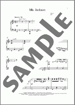 Ms. Jackson (arr. Logan Evan Thomas)(OutKast) 楽譜 ピアノ（ソロ） ダウンロード