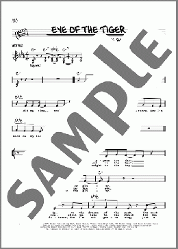 Eye Of The Tiger(Survivor) 楽譜 その他 ダウンロード