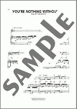 You're Nothing Without Me (from City Of Angels)(Cy Coleman/David Zippel) 楽譜 ピアノ & ボーカル & ギター ダウンロード