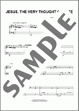 Jesus, The Very Thought Of Thee(Paul Cardall) 楽譜 ピアノ（ソロ） ダウンロード