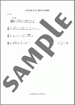Up On The Housetop(B.R. Hanby) 楽譜 その他 ダウンロード