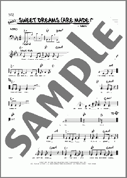 Sweet Dreams (Are Made Of This)(Eurythmics) 楽譜 その他 ダウンロード