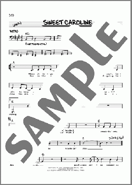 Sweet Caroline(Neil Diamond) 楽譜 その他 ダウンロード