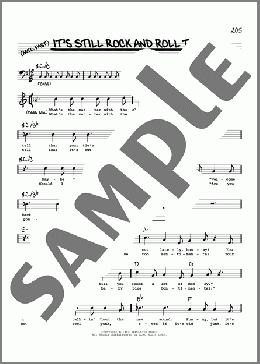 It's Still Rock And Roll To Me(Billy Joel) 楽譜 その他 ダウンロード