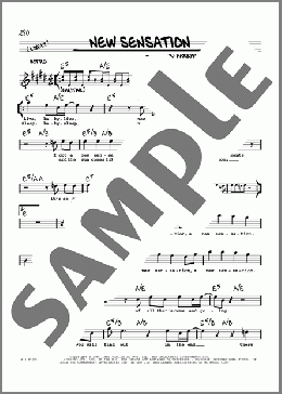New Sensation(INXS) 楽譜 その他 ダウンロード
