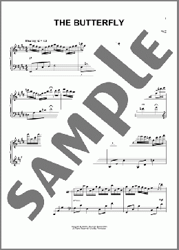 The Butterfly(David Lanz) 楽譜 ピアノ（ソロ） ダウンロード