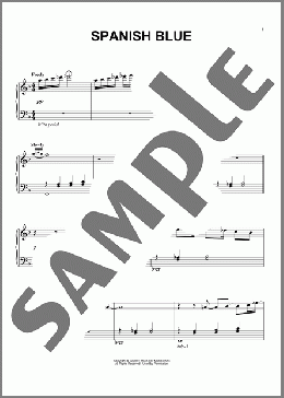 Spanish Blue(David Lanz) 楽譜 ピアノ（ソロ） ダウンロード