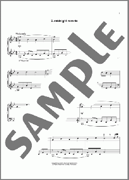 Midnight Reverie(David Lanz) 楽譜 ピアノ（ソロ） ダウンロード