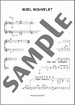 Noel Nouvelet(David Lanz) 楽譜 ピアノ（ソロ） ダウンロード