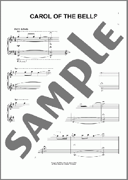 Carol Of The Bells(David Lanz) 楽譜 ピアノ（ソロ） ダウンロード