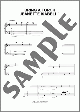 Bring A Torch Jeanette Isabella(David Lanz) 楽譜 ピアノ（ソロ） ダウンロード