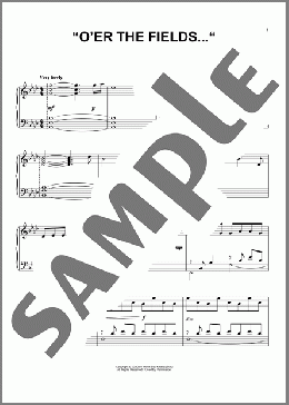 ”O'er The Fields...”(David Lanz) 楽譜 ピアノ（ソロ） ダウンロード