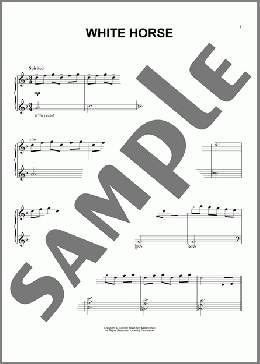 White Horse(David Lanz) 楽譜 ピアノ（ソロ） ダウンロード