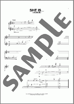 She Is...(Interlude)(David Lanz) 楽譜 ピアノ（ソロ） ダウンロード