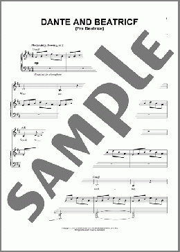 Beatrice and Dante(David Lanz/Kristin Amarie/David Lanz & Kristin Amarie) 楽譜 ピアノ（ソロ） ダウンロード