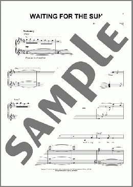 Waiting for the Sun(David Lanz/Kristin Amarie/David Lanz & Kristin Amarie) 楽譜 ピアノ（ソロ） ダウンロード