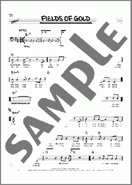 Fields Of Gold(Sting) 楽譜 その他 ダウンロード
