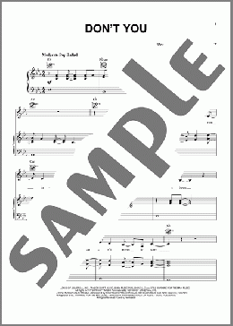 Don't You (Taylor's Version) (From The Vault)(Taylor Swift) 楽譜 ピアノ & ボーカル & ギター ダウンロード