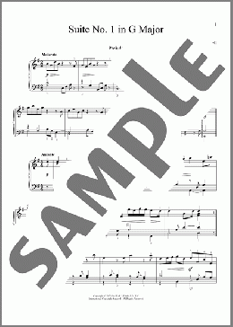 Suite In G Major(Henry Purcell) 楽譜 ピアノ（ソロ） ダウンロード
