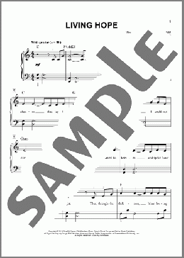 Living Hope (arr. Phillip Keveren)(Phil Wickham) 楽譜 ピアノ（ソロ） ダウンロード