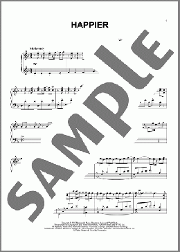 Happier [Classical version](Marshmello & Bastille) 楽譜 ピアノ（ソロ） ダウンロード