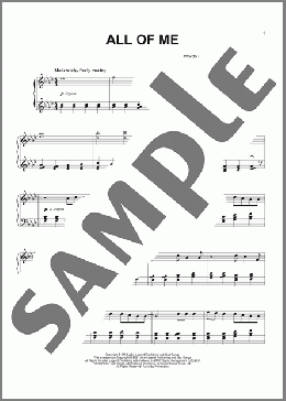 All Of Me [Classical version](John Legend) 楽譜 ピアノ（ソロ） ダウンロード