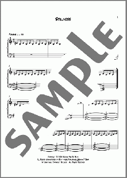 Stillness(Tim Allhoff) 楽譜 ピアノ（ソロ） ダウンロード