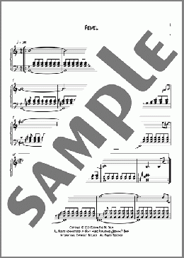 Feivel(Tim Allhoff) 楽譜 ピアノ（ソロ） ダウンロード